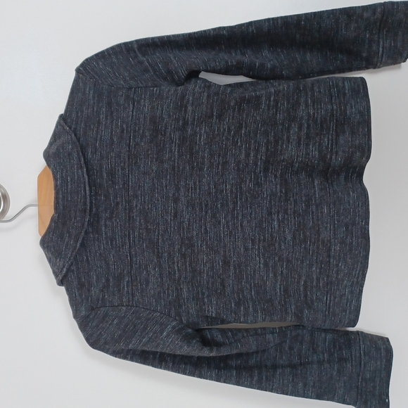 ✨3/$25✨ Gymboree Girls Heathered Grey Light Jacket - S 5-6 - Picture 2 of 9